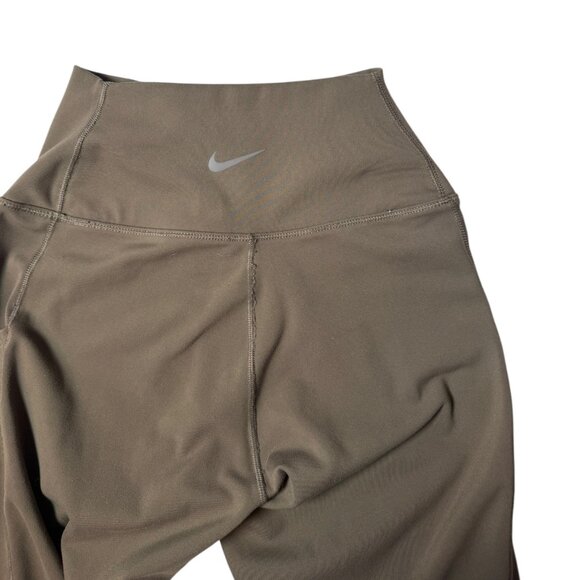 Nike One Dri-Fit High Rise Leggings Women’s XS Brown | Workout Running Yoga Pant - Picture 2 of 5